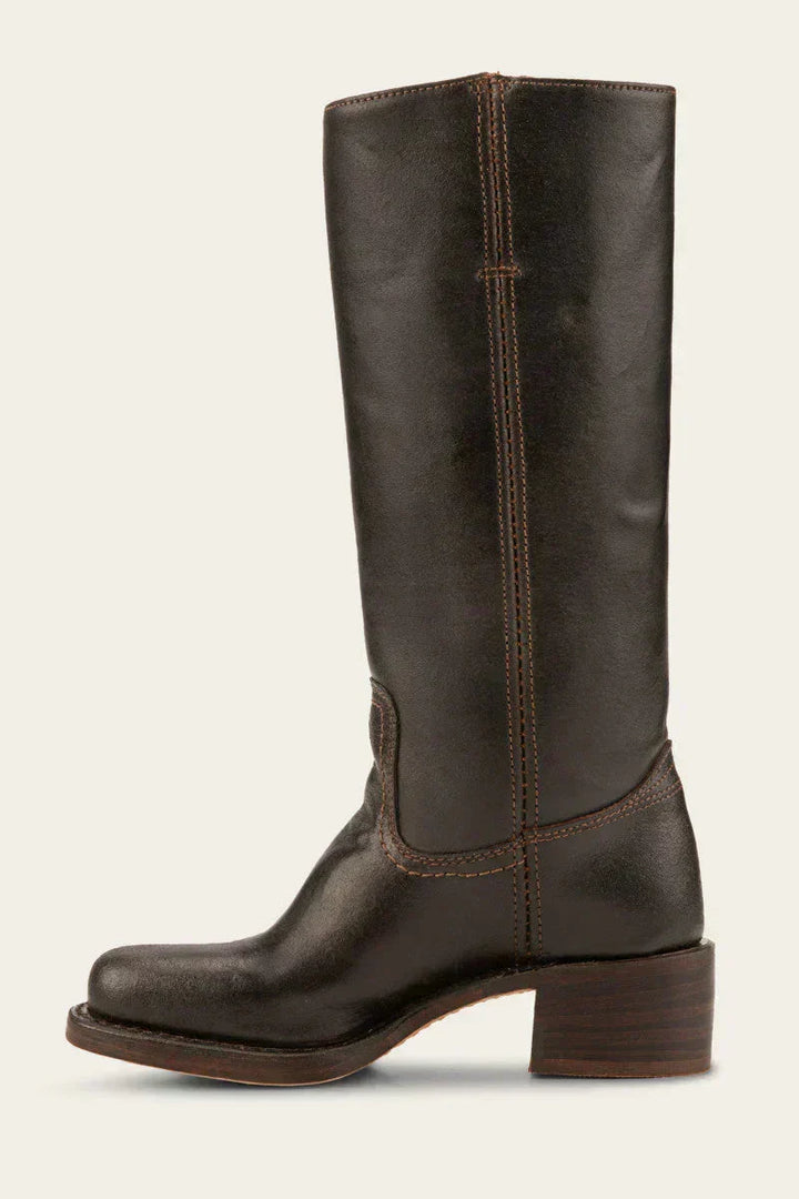 Women's Mid-Calf Block Heel Boots