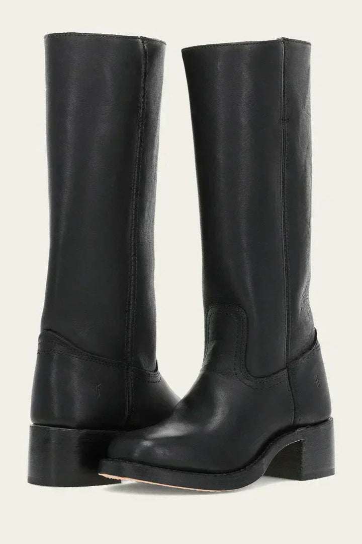 Women's Mid-Calf Block Heel Boots
