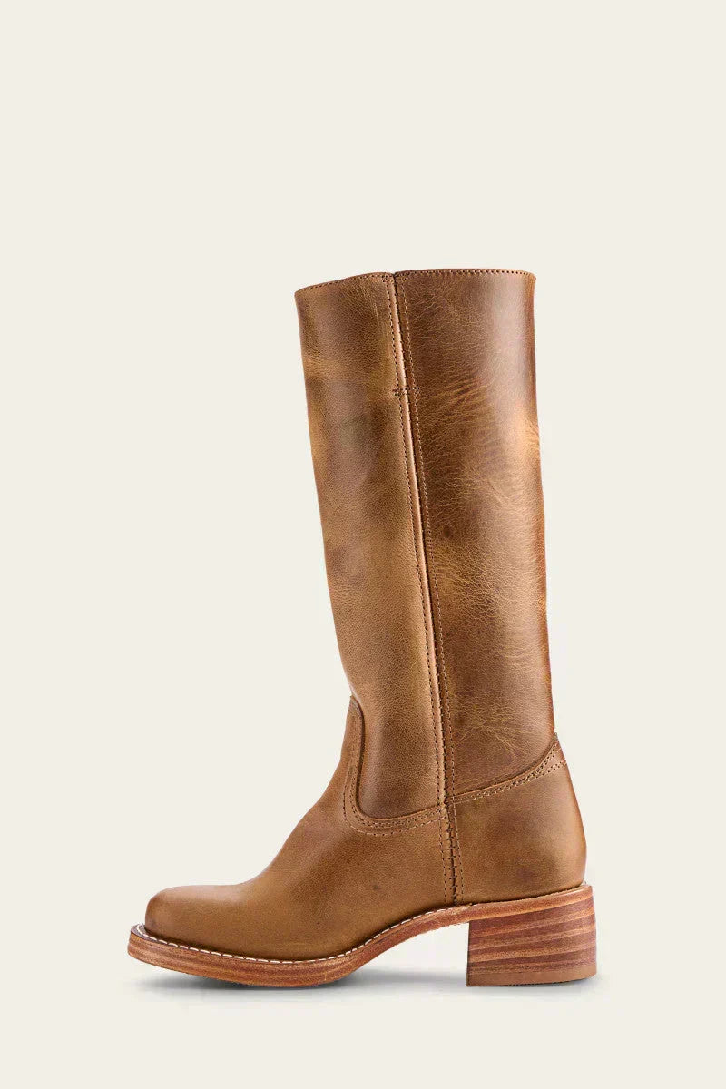 Women's Mid-Calf Block Heel Boots