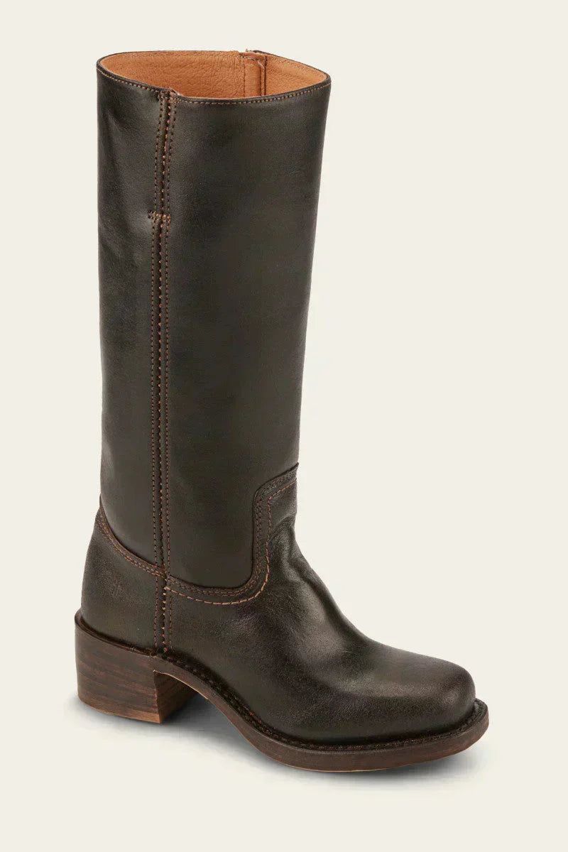 Women's Mid-Calf Block Heel Boots