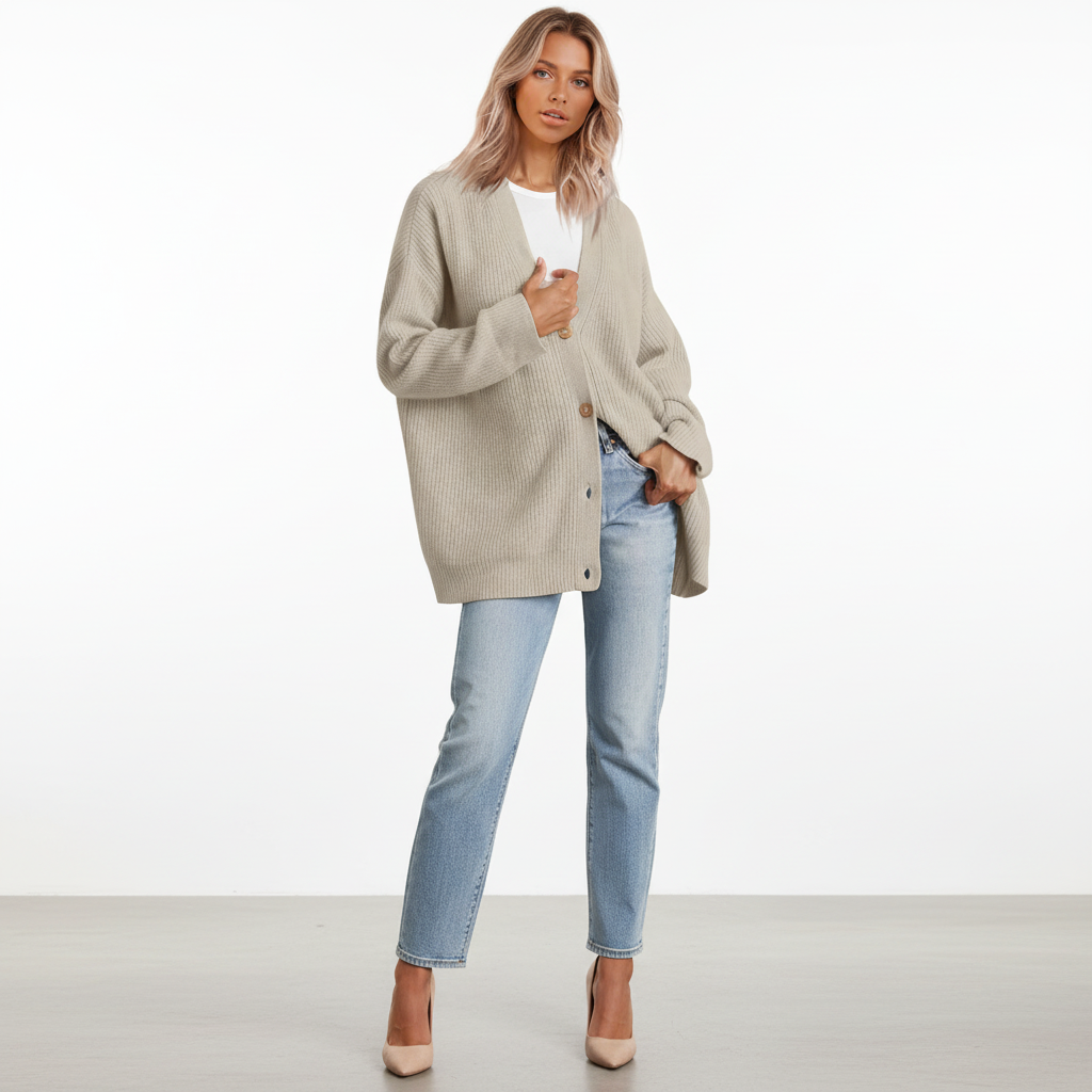 Aurelia | Women's V-Neck Cardigan