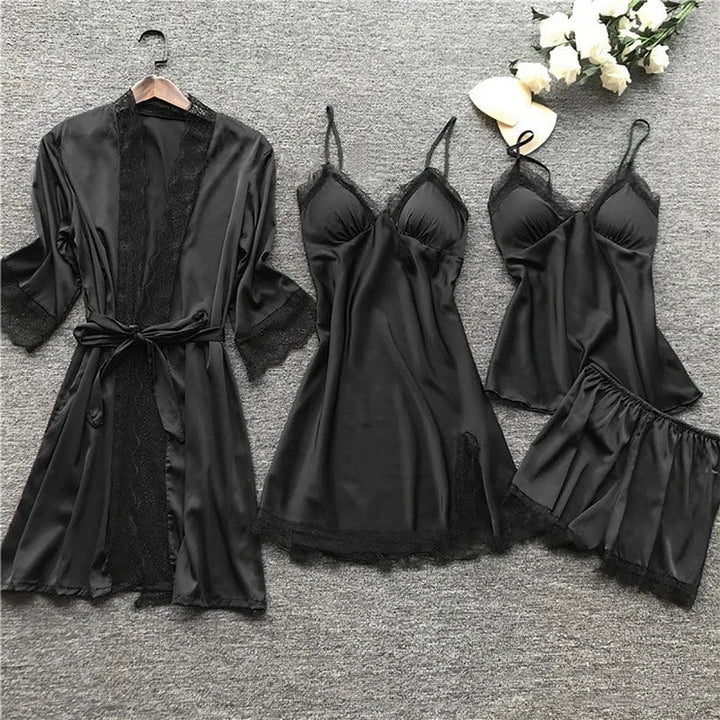 Women's pajamas with shirt and shorts