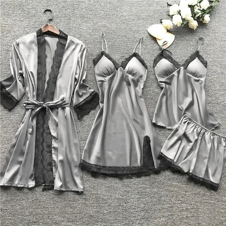 Women's pajamas with shirt and shorts