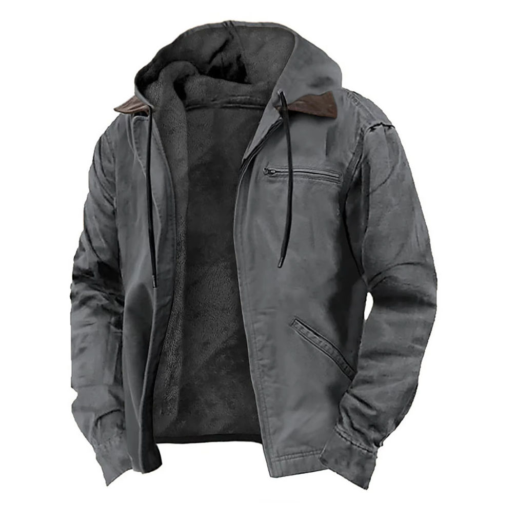 Men's Hooded Autumn Jacket