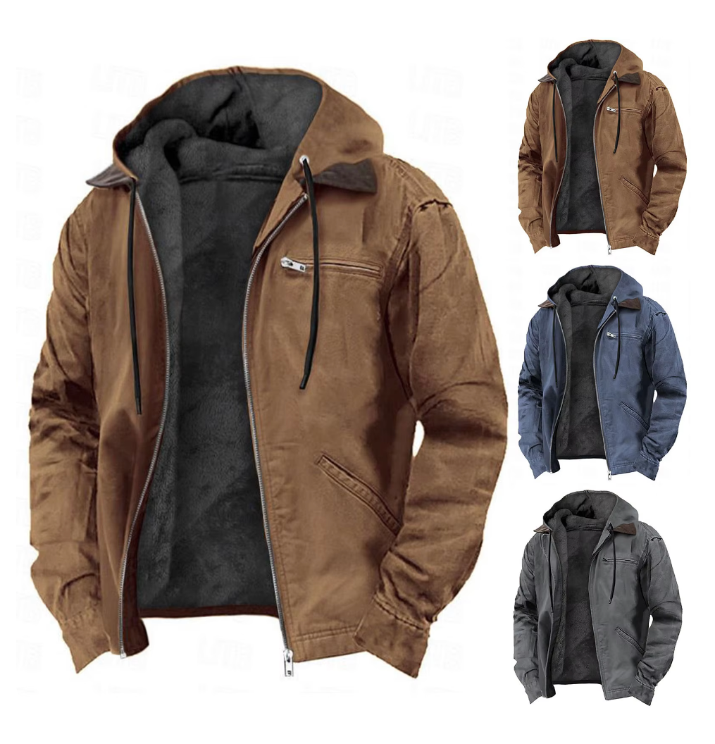 Men's Hooded Autumn Jacket