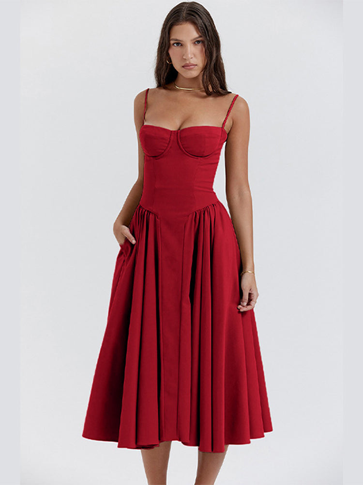 Women's Versatile Midi Dress