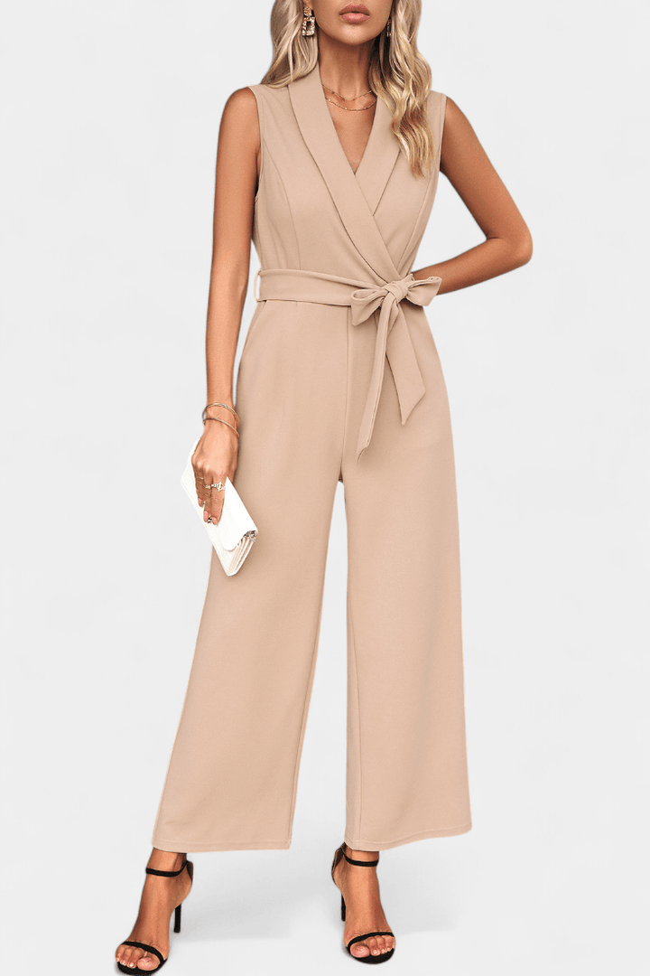 Karolina | Elegant Women's Wrap Jumpsuit