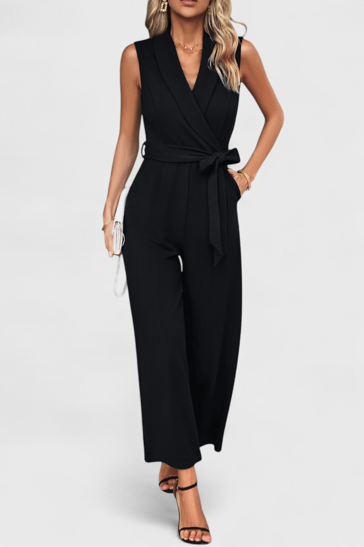Karolina | Elegant Women's Wrap Jumpsuit