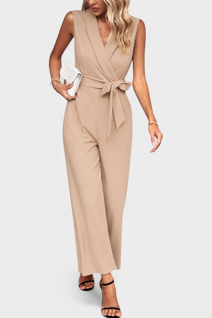 Karolina | Elegant Women's Wrap Jumpsuit
