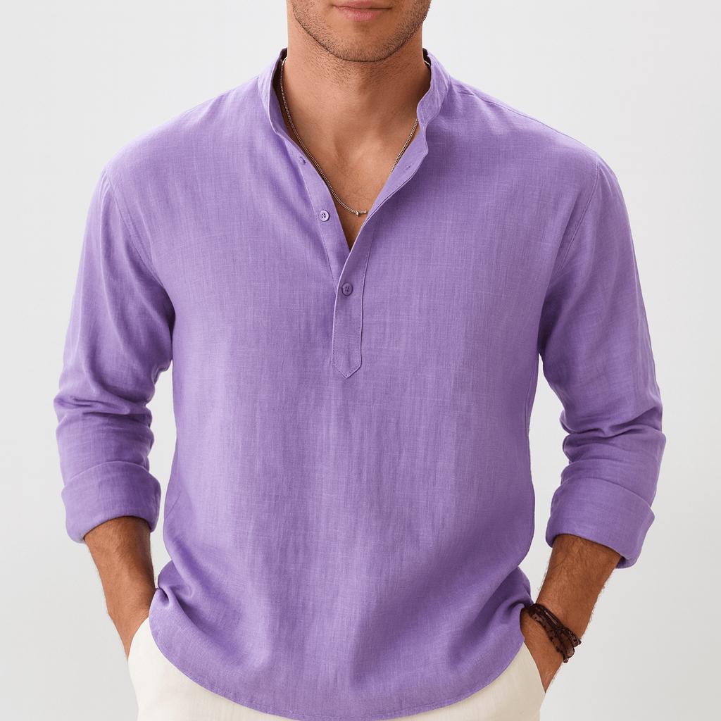 Leandro | Men's Linen Shirt with a Relaxed Fit