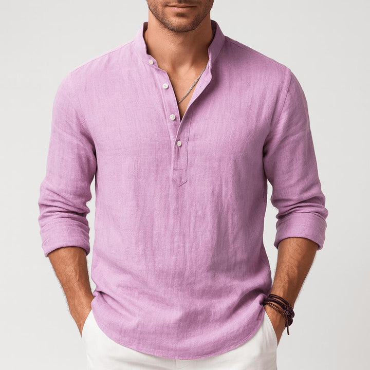 Leandro | Men's Linen Shirt with a Relaxed Fit