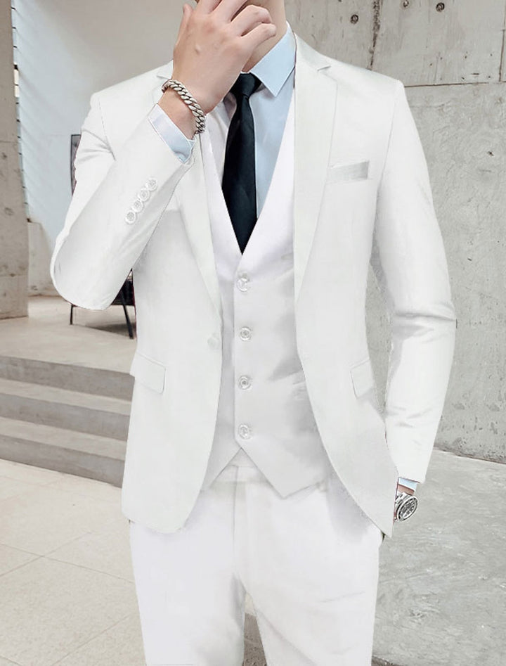 Men's Three-Piece Tailored Suit