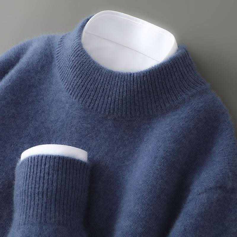 Women's Cashmere Mock Neck Jumper
