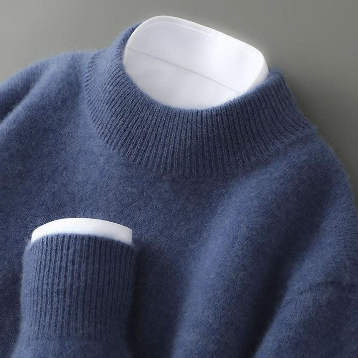 Women's Cashmere Mock Neck Jumper