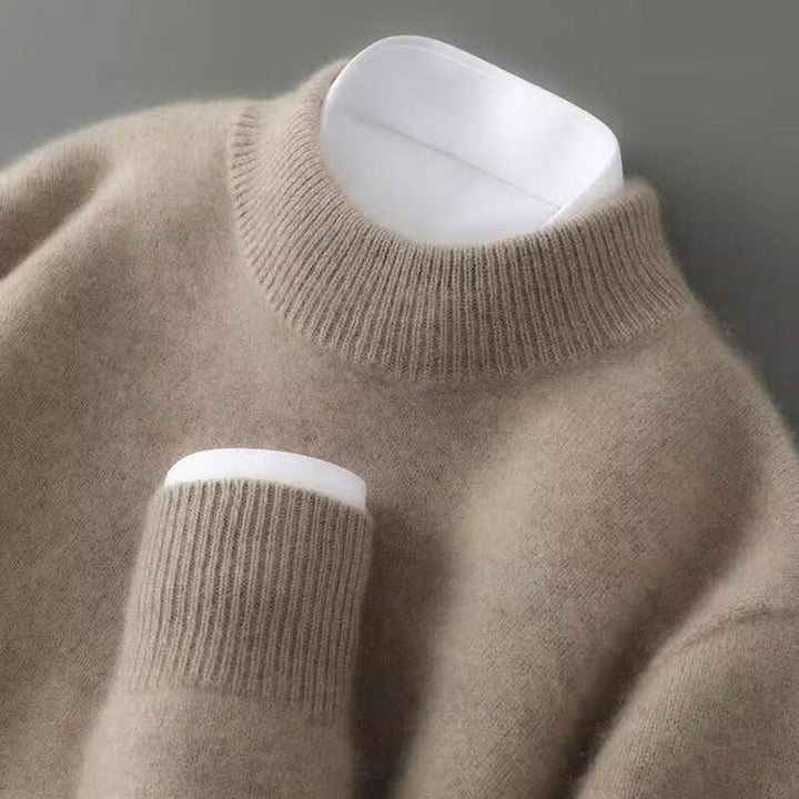 Women's Cashmere Mock Neck Jumper