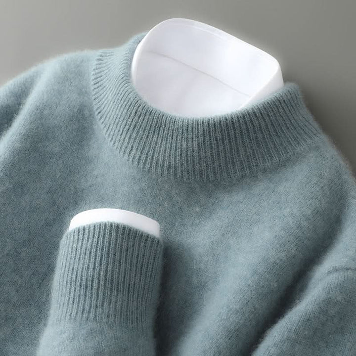 Women's Cashmere Mock Neck Jumper