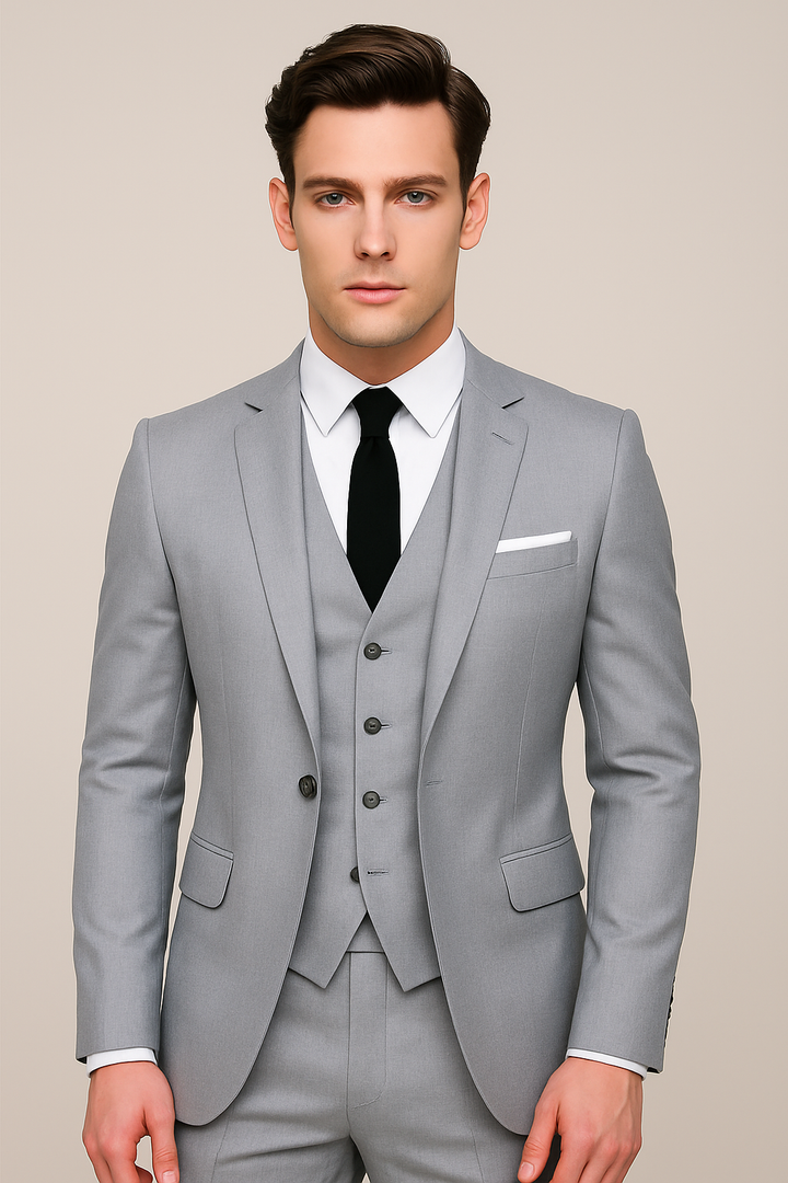 Men's Formal Three-Piece Suit