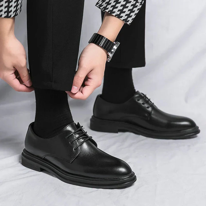 Tomasz | Men's Derby Shoes, Elegant Lace-Up