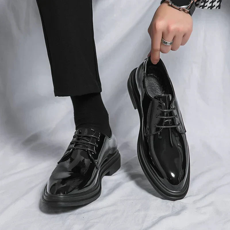 Tomasz | Men's Derby Shoes, Elegant Lace-Up