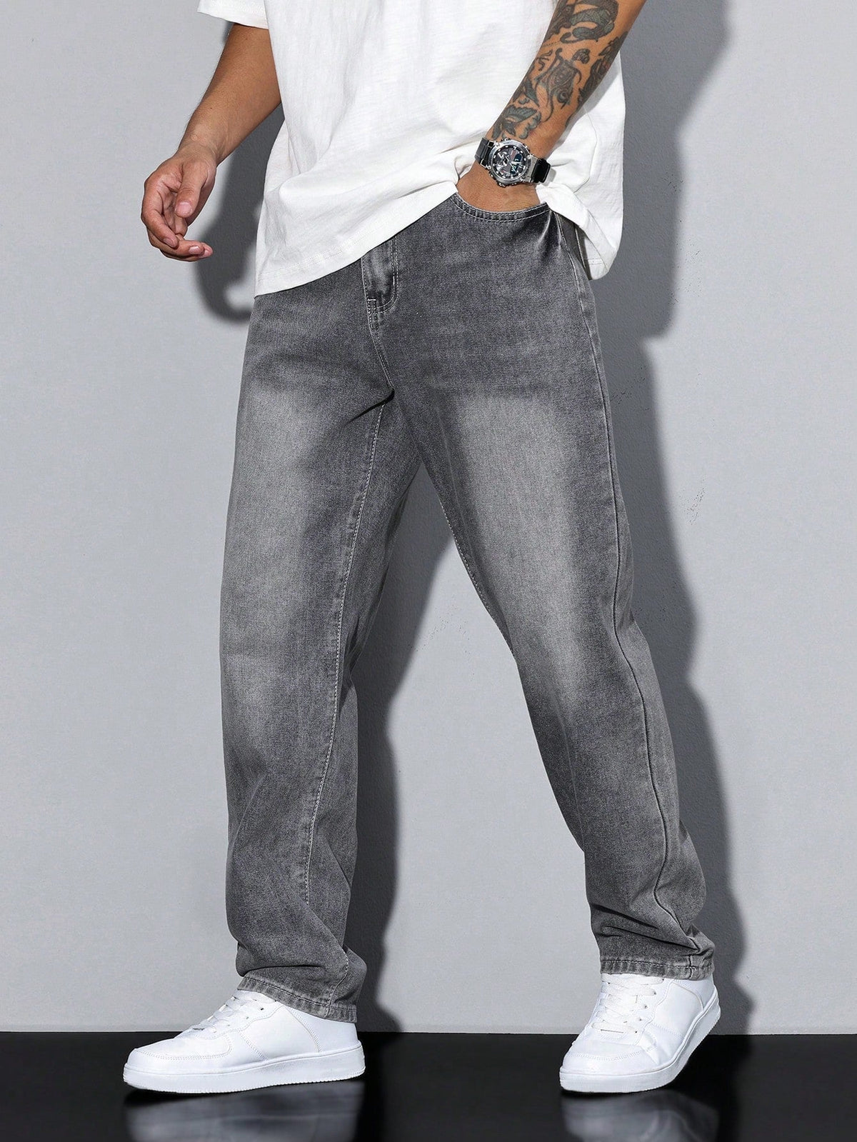 Jean droit pour homme