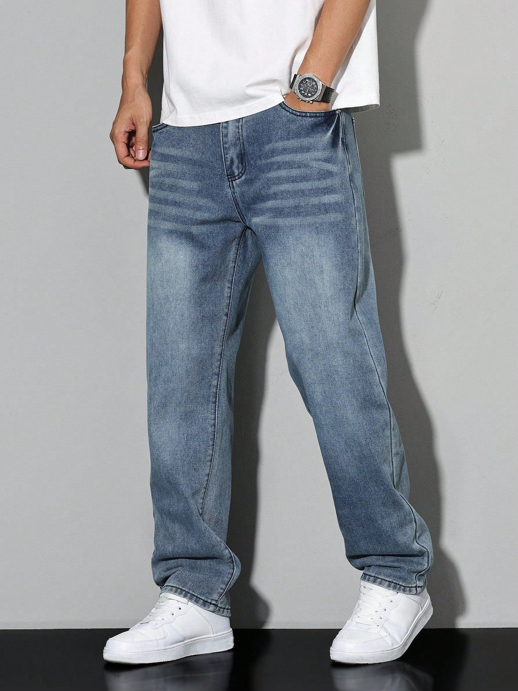 Jean droit pour homme