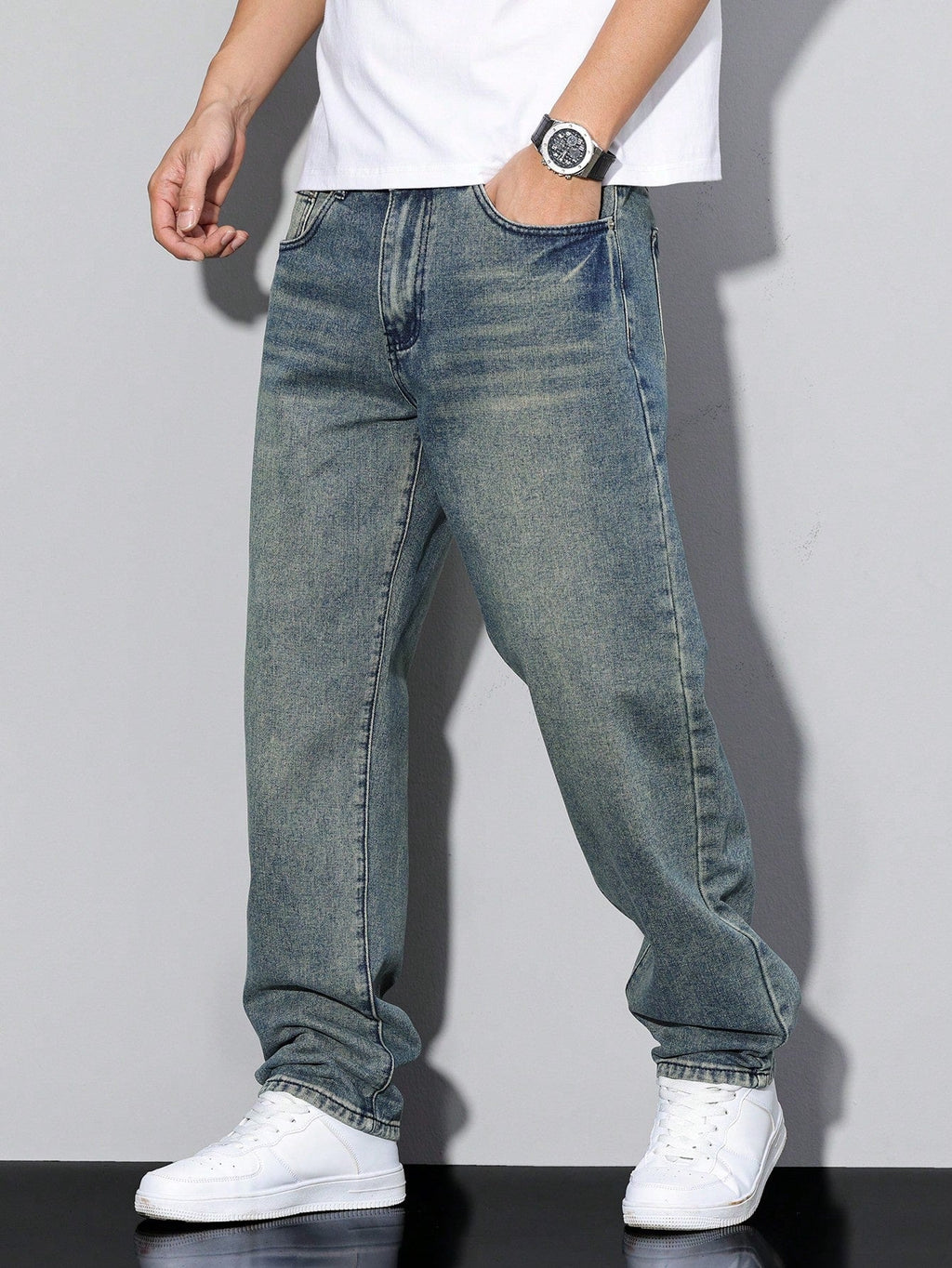 Jean droit pour homme