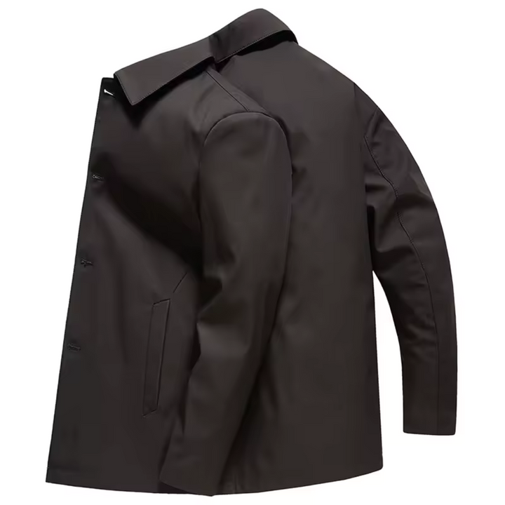 Men's Long Windproof Coat