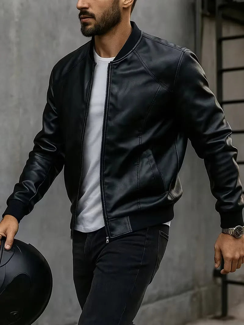 Men's Slim Fit Bomber Jacket