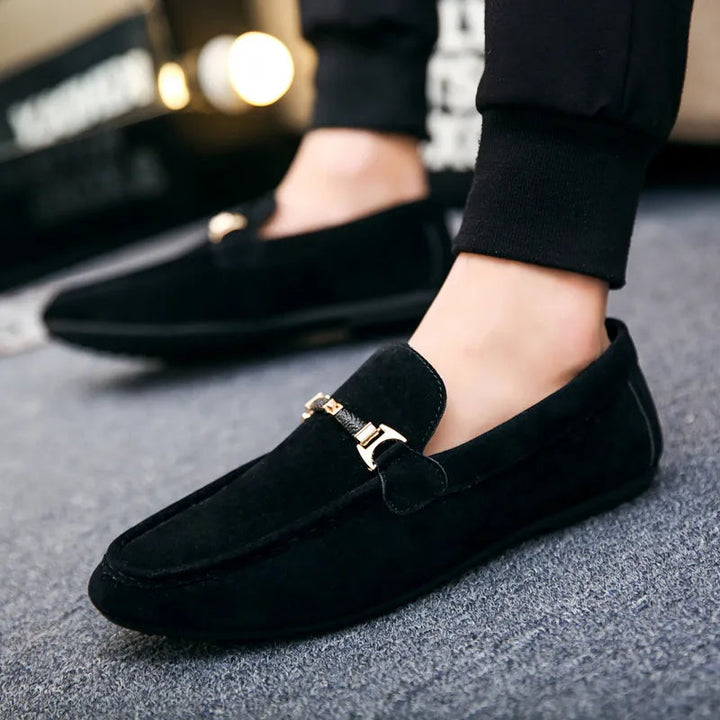 Krzysztof | Men's Elegant Suede Moccasins