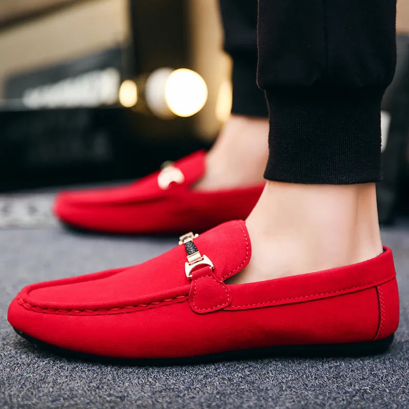 Krzysztof | Men's Elegant Suede Moccasins