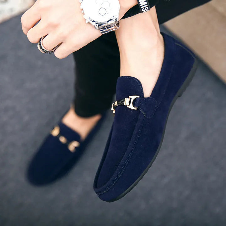 Krzysztof | Men's Elegant Suede Moccasins