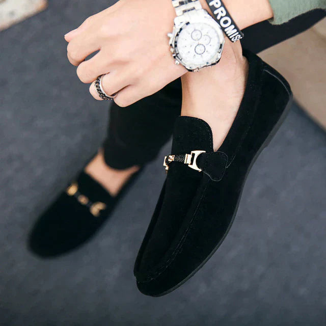 Krzysztof | Men's Elegant Suede Moccasins