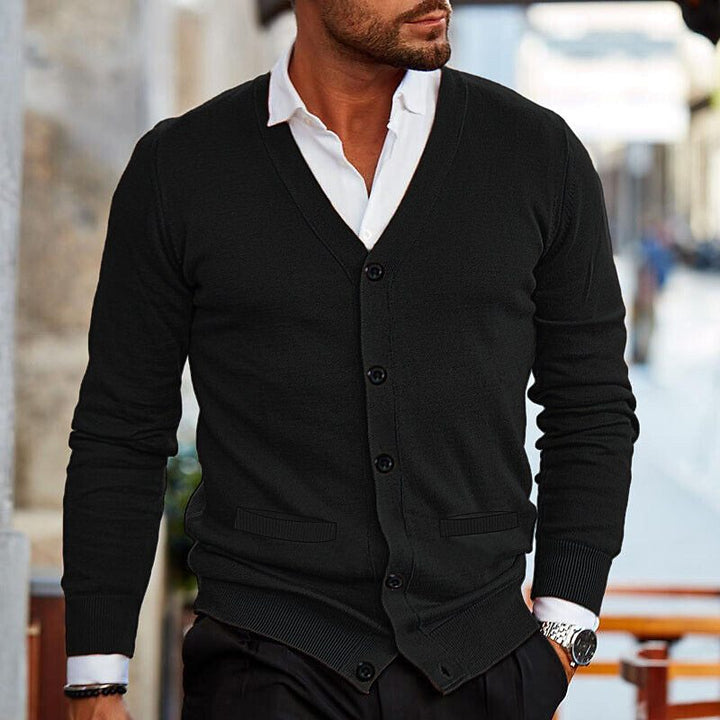 Men's V-Neck Cardigan