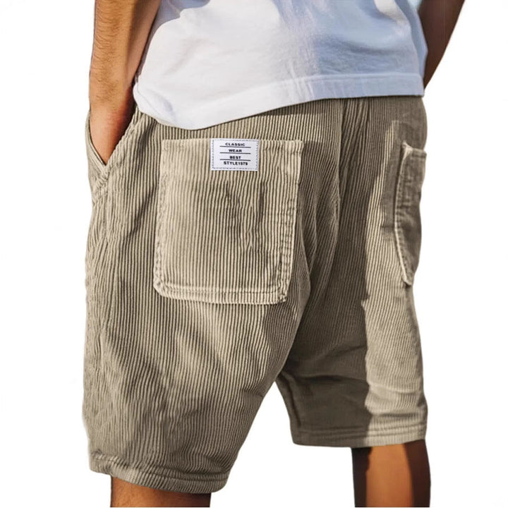 Men's Corduroy Casual Shorts