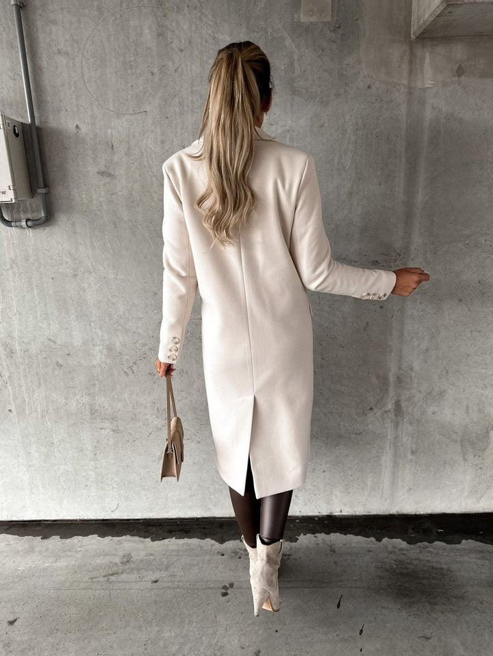 Women's Double-Breasted Winter Wool Coat