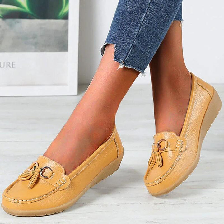 Isabella | Women's Leather Orthopedic Moccasins