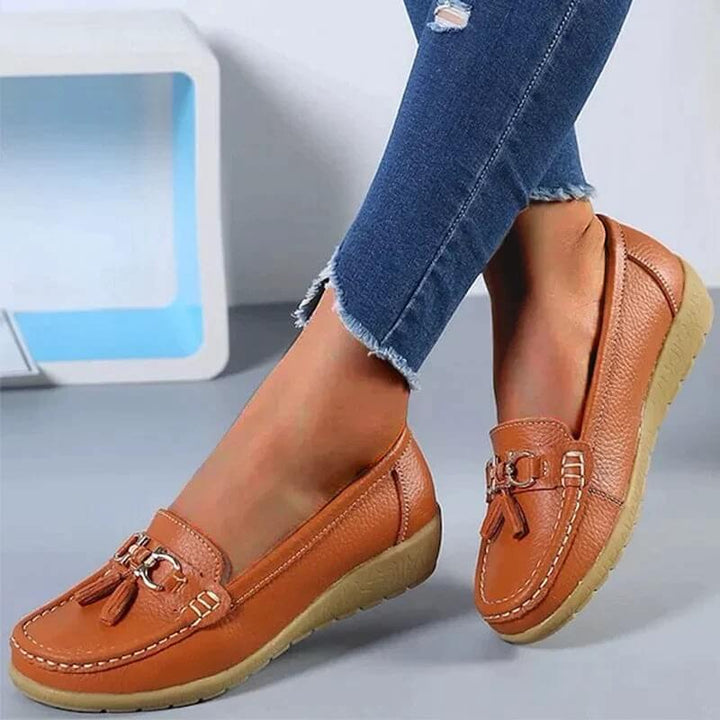 Isabella | Women's Leather Orthopedic Moccasins