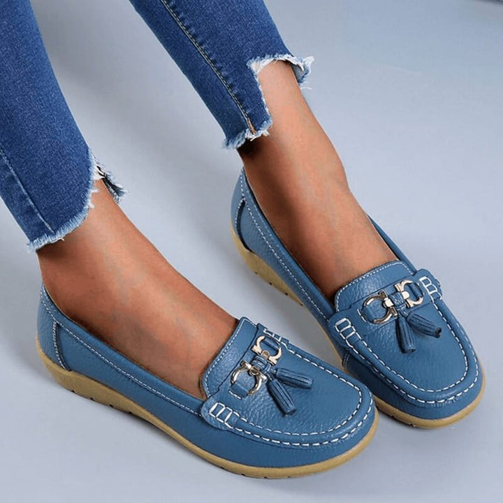 Isabella | Women's Leather Orthopedic Moccasins