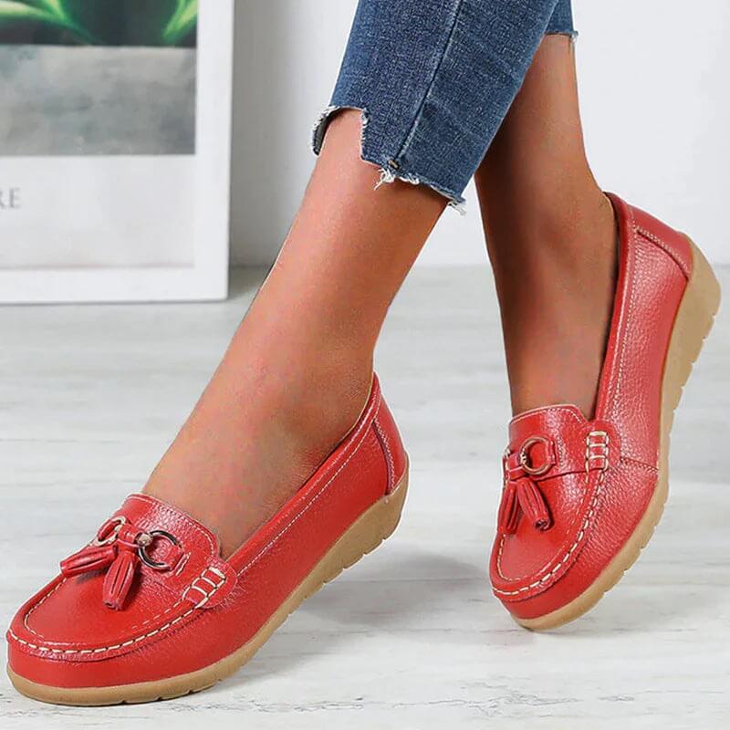 Isabella | Women's Leather Orthopedic Moccasins
