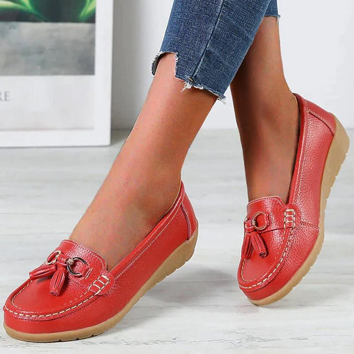 Isabella | Women's Leather Orthopedic Moccasins