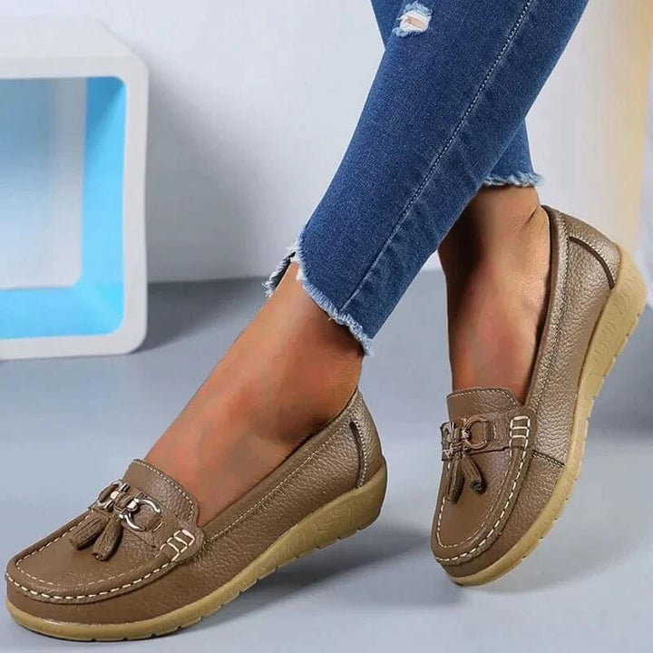 Isabella | Women's Leather Orthopedic Moccasins