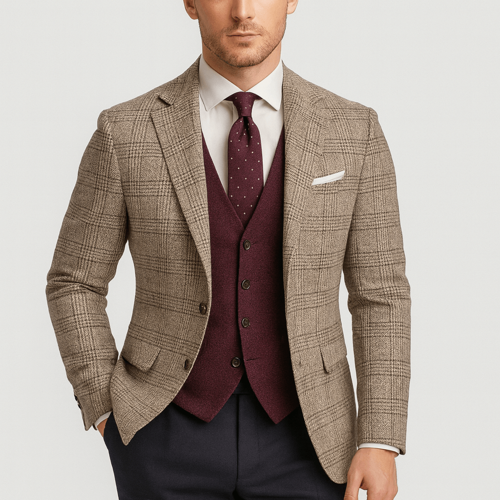 Vittorio | Slim Fit Jacket with an Elegant Cut