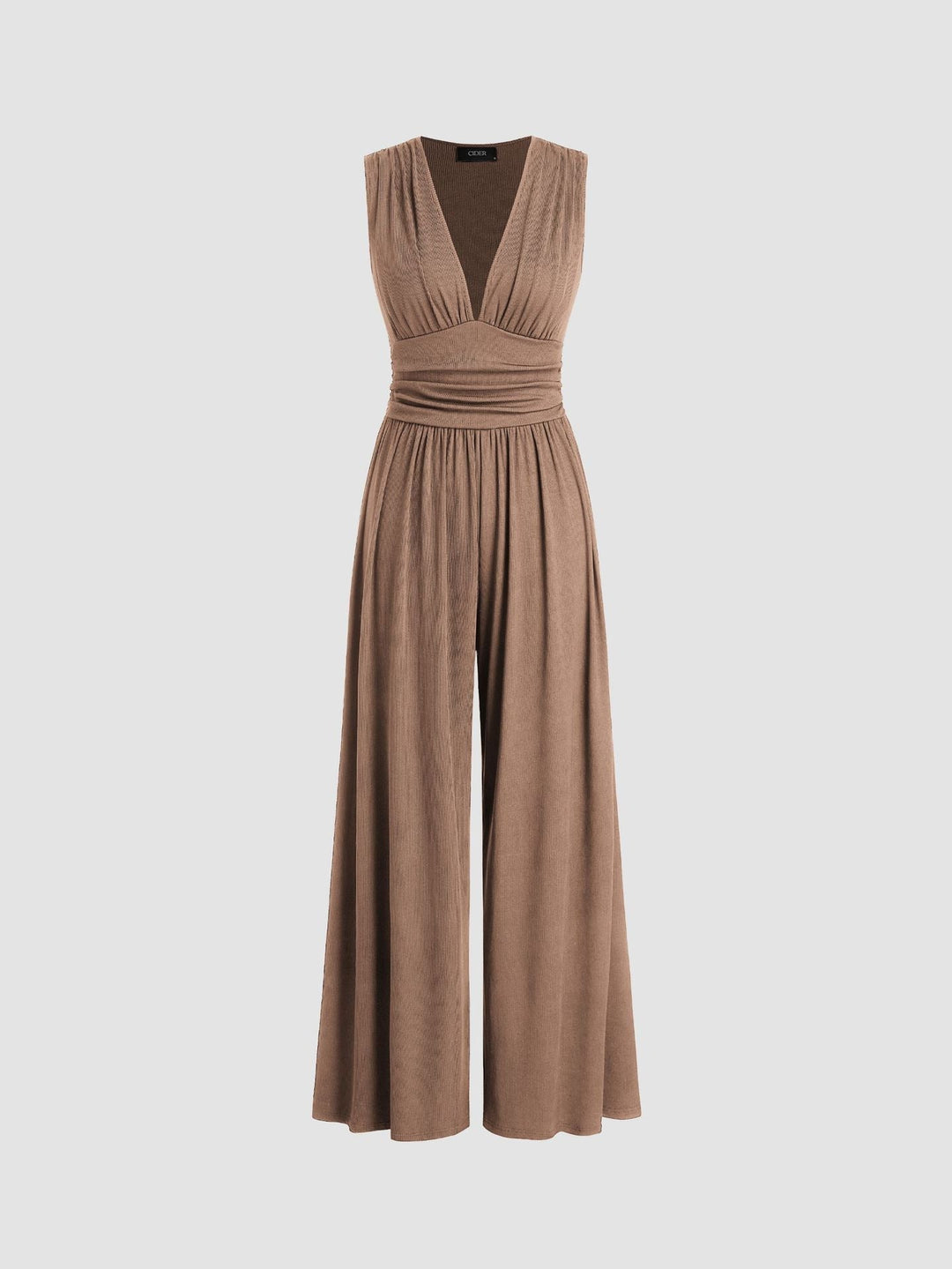 Women's Sleeveless Wide Leg Jumpsuit
