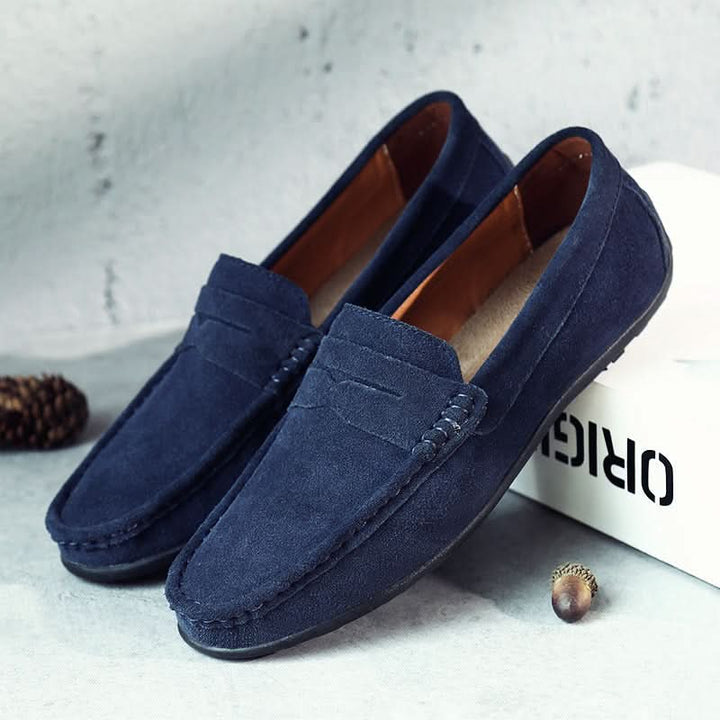 Men's Suede Casual Loafers