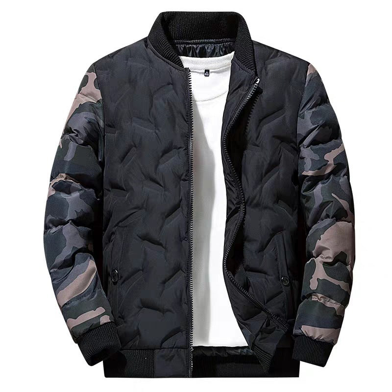 Bomber da uomo con tasche