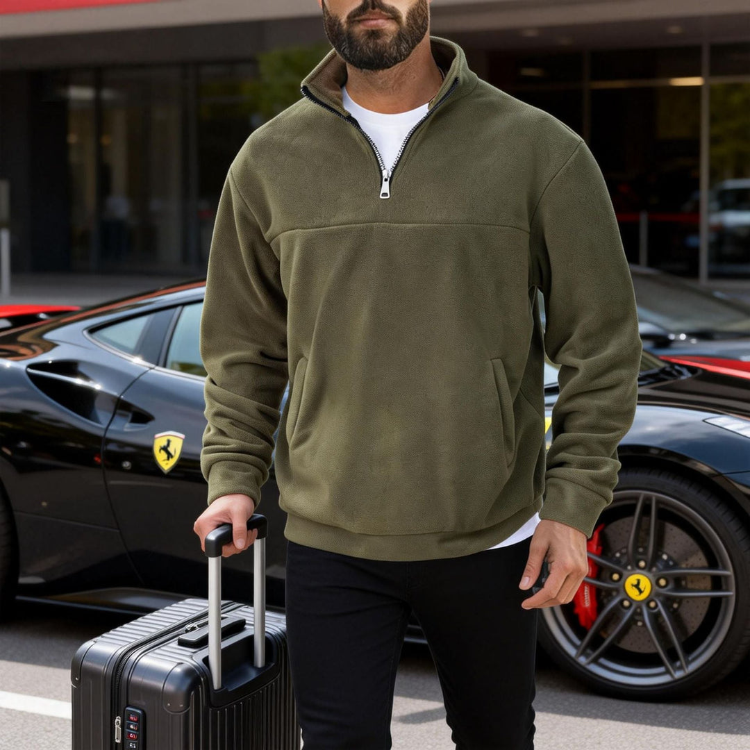 Men's Half-Zip Fleece Pullover
