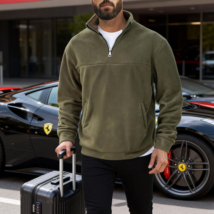 Men's Half-Zip Fleece Pullover