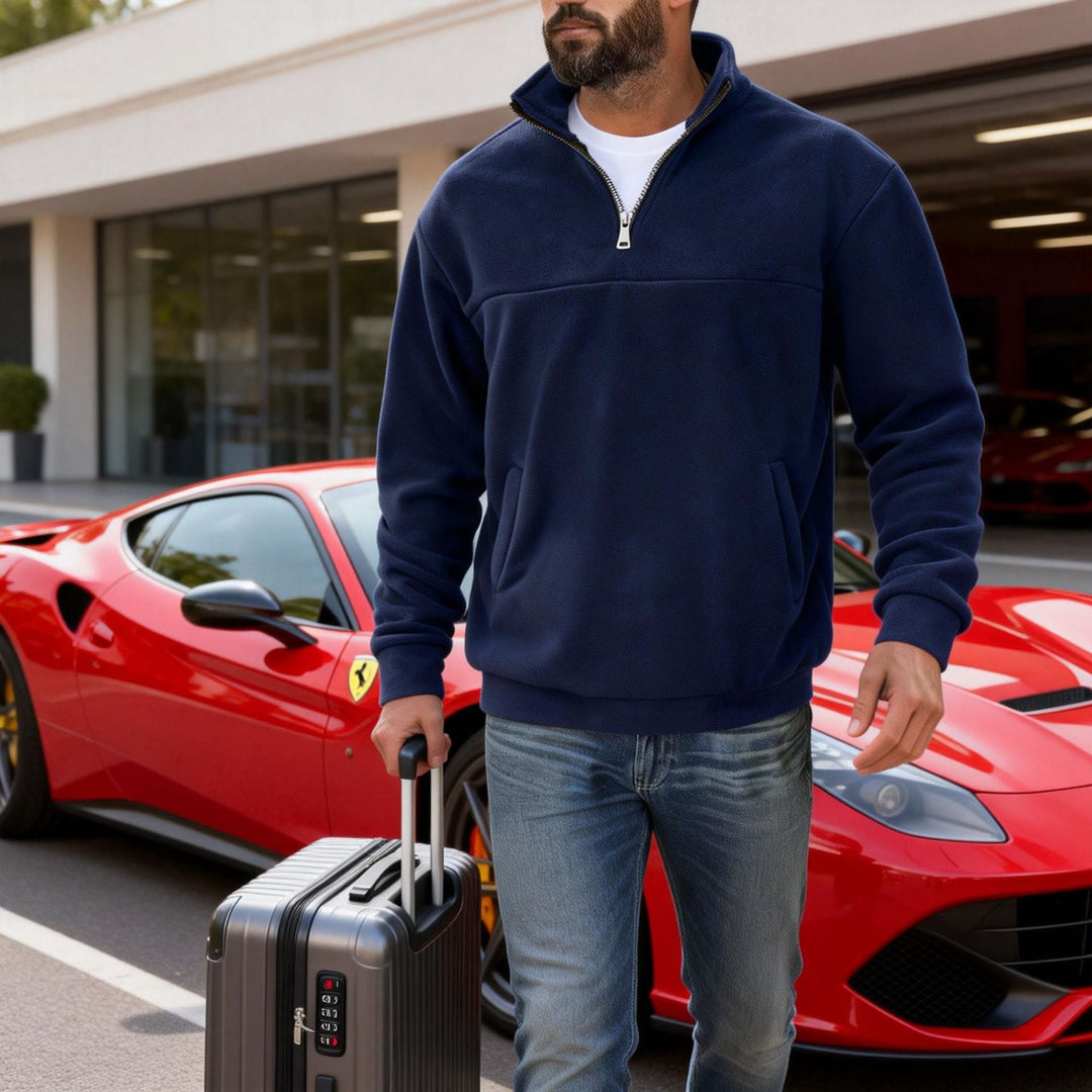 Men's Half-Zip Fleece Pullover