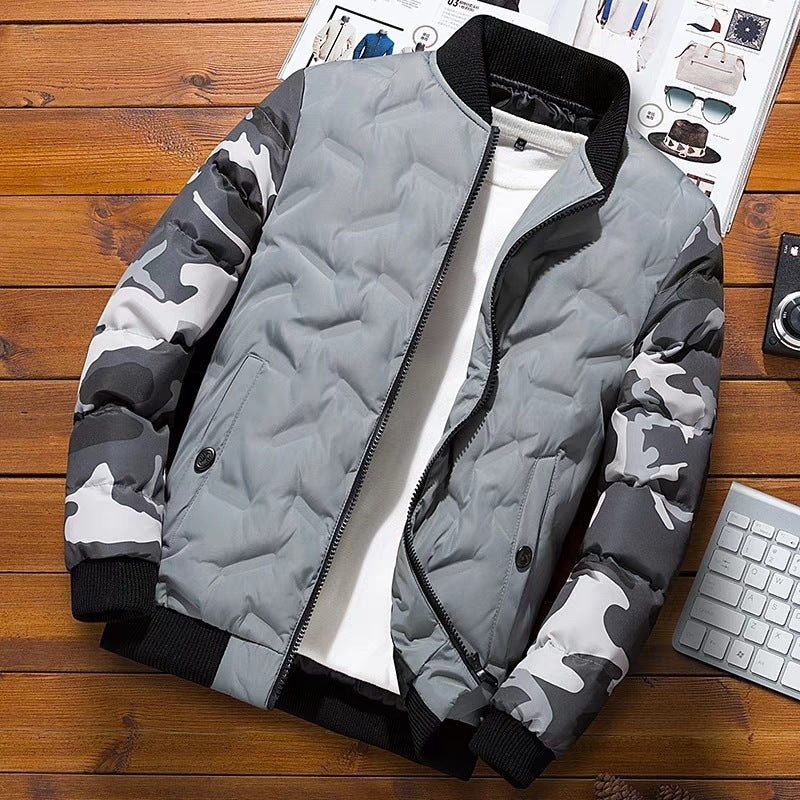 Bomber da uomo con tasche