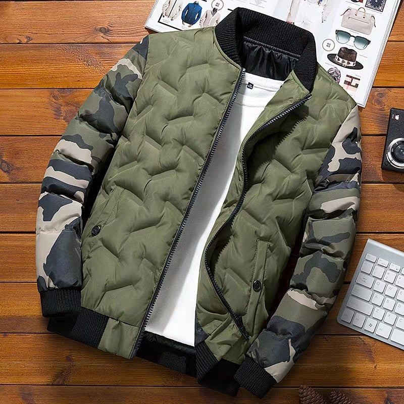 Bomber da uomo con tasche